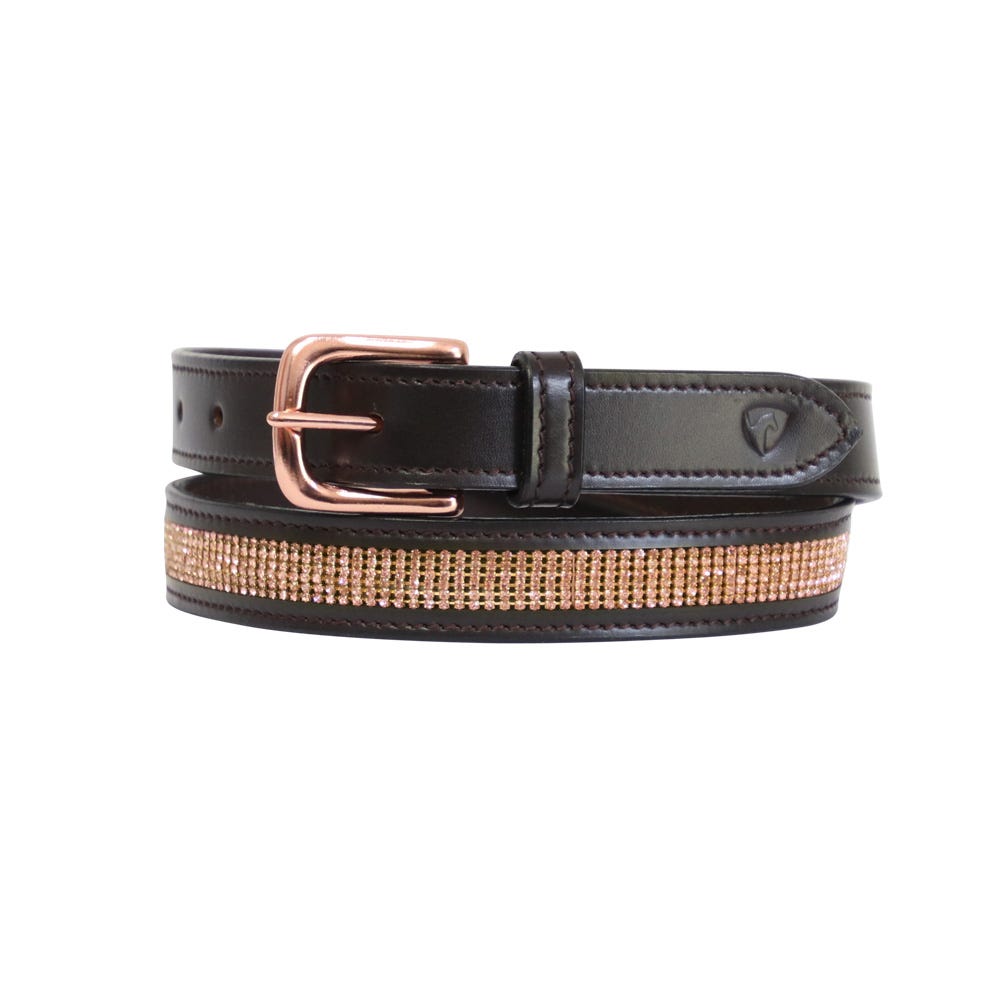 Hy Equestrian Rosciano Rose Gold Belt image 1